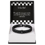 To Our Dad Personalized Name Bracelet, Gift from Kids