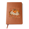 Officially In My Cozy Era - Vegan Leather Journal