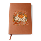 Officially In My Cozy Era - Vegan Leather Journal