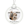Personalized Family Photo Christmas Acrylic Ornament