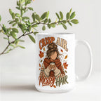 Crisp Air, Messy Hair Mug 11 oz or 15 oz