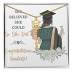 Congratulations Graduate Name Necklace